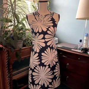 Lovely floral dress.